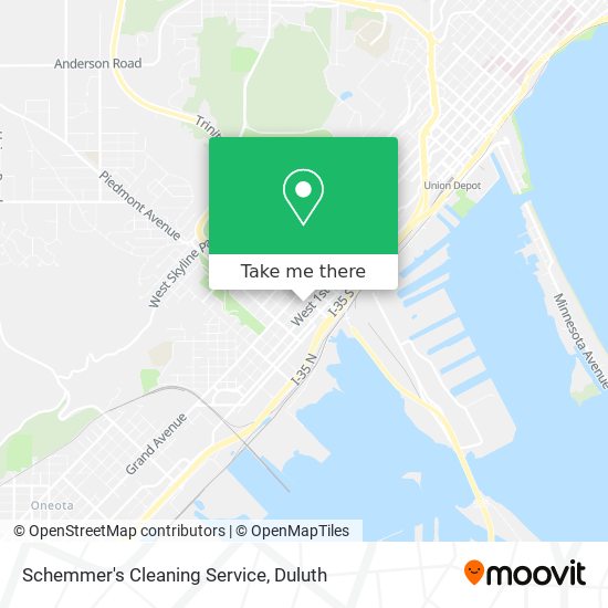 Schemmer's Cleaning Service map