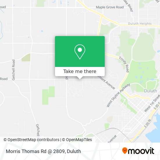 Morris Thomas Rd @ 2809 map