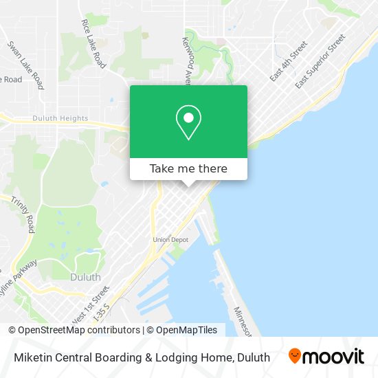 Mapa de Miketin Central Boarding & Lodging Home