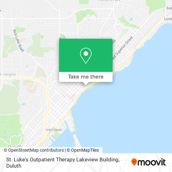 Mapa de St. Luke's Outpatient Therapy Lakeview Building