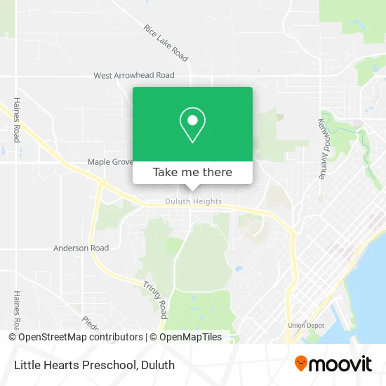 Little Hearts Preschool map