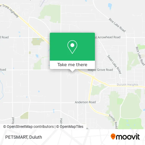 PETSMART map