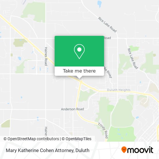 Mary Katherine Cohen Attorney map