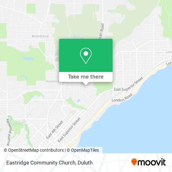 Eastridge Community Church map