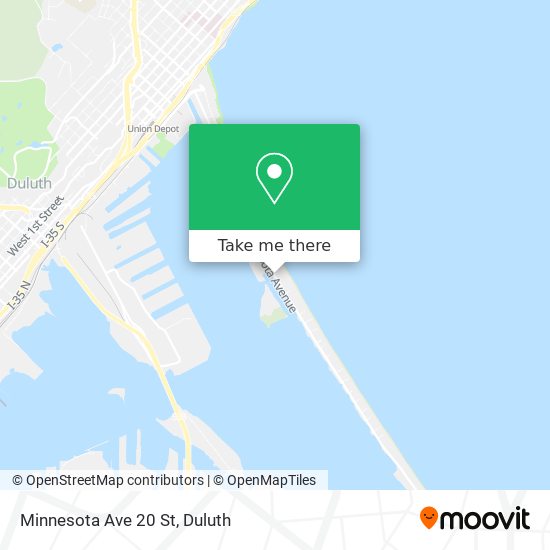 Mapa de Minnesota Ave 20 St