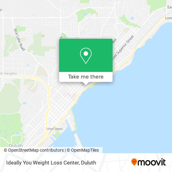 Mapa de Ideally You Weight Loss Center