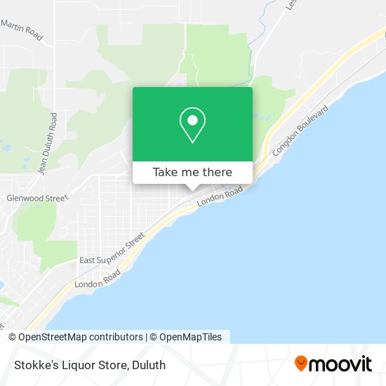Stokke's Liquor Store map