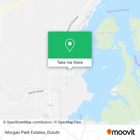 Mapa de Morgan Park Estates