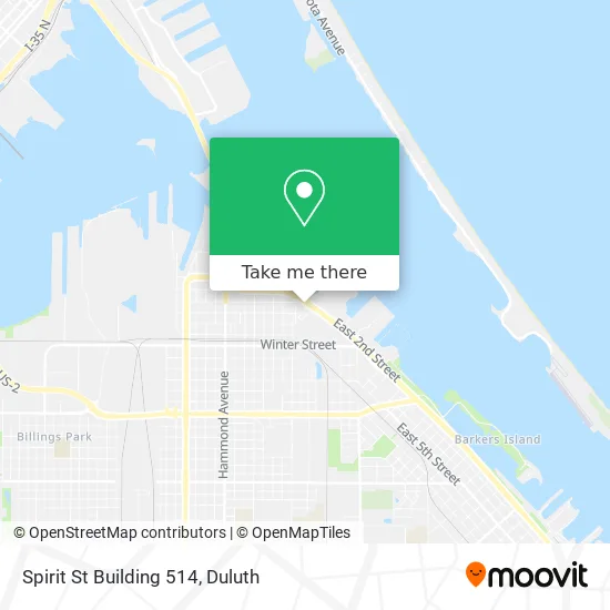 Spirit St Building 514 map