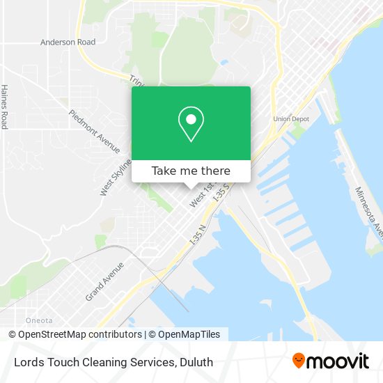 Lords Touch Cleaning Services map