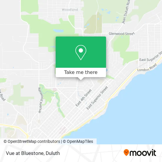 Vue at Bluestone map