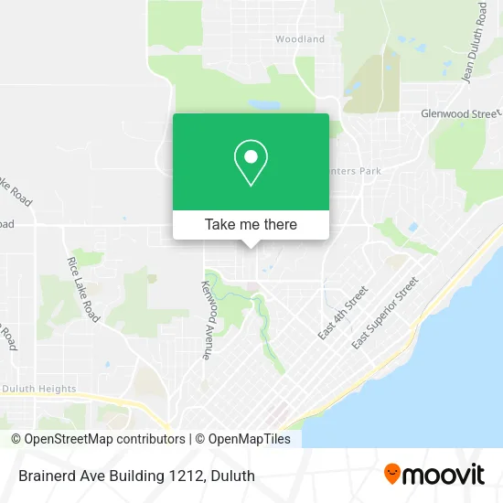 Brainerd Ave Building 1212 map