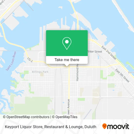 Keyport Liquor Store, Restaurant & Lounge map