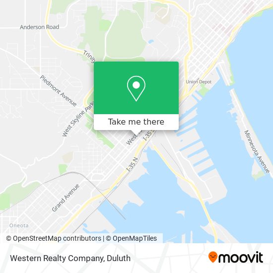 Western Realty Company map