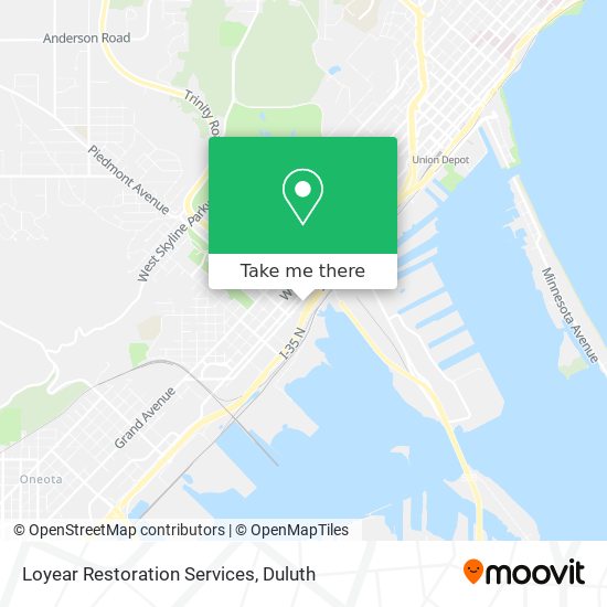 Loyear Restoration Services map