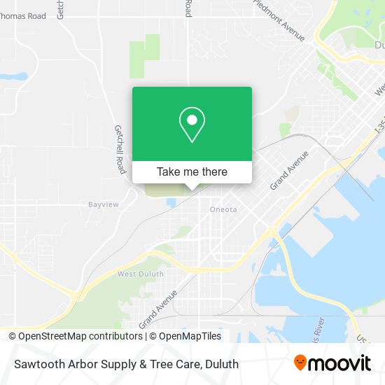 Sawtooth Arbor Supply & Tree Care map