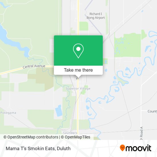 Mama T's Smokin Eats map