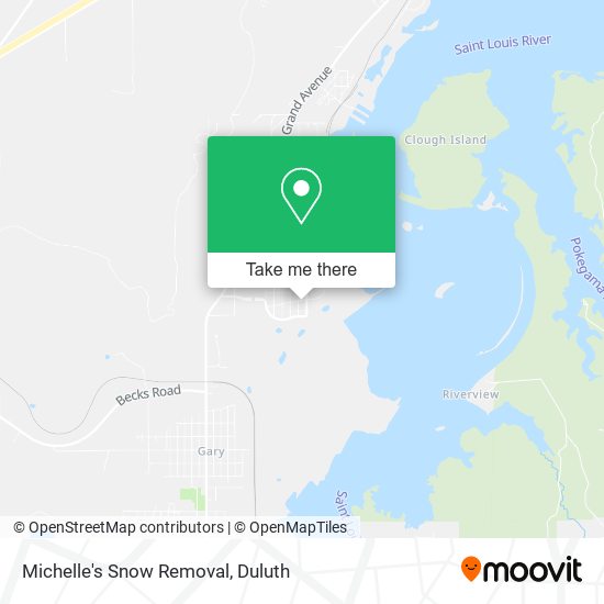 Mapa de Michelle's Snow Removal
