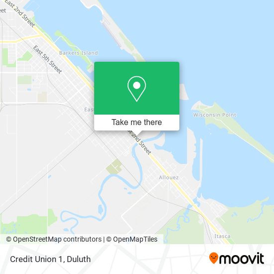 Credit Union 1 map