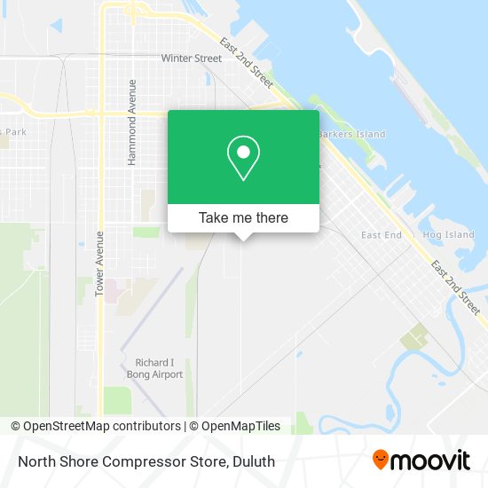 North Shore Compressor Store map