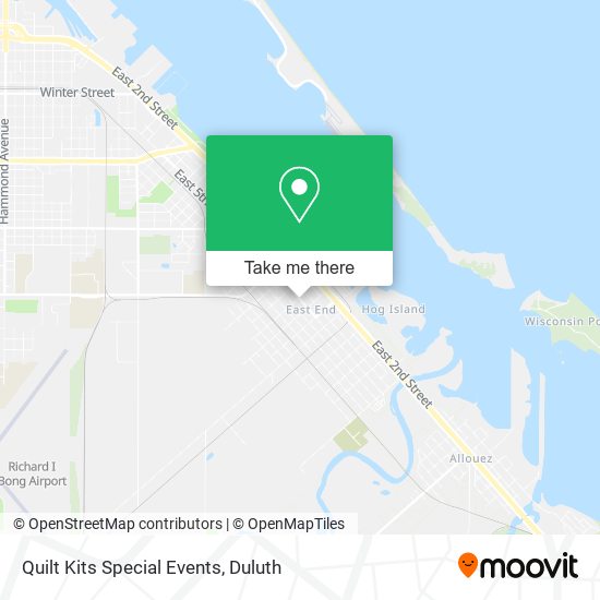 Mapa de Quilt Kits Special Events