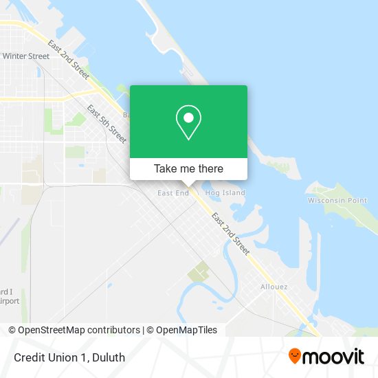 Credit Union 1 map