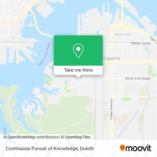 Continuous Pursuit of Knowledge map
