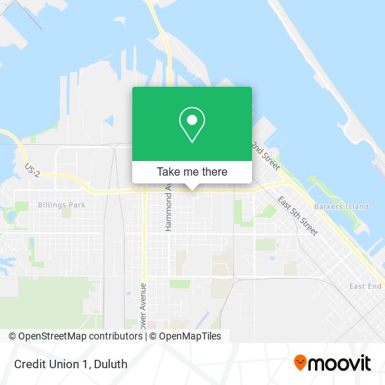 Credit Union 1 map