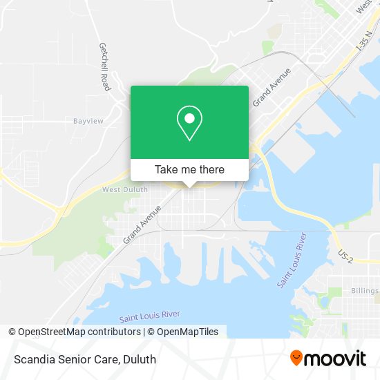 Scandia Senior Care map