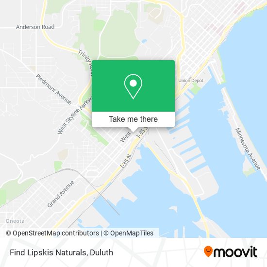 Find Lipskis Naturals map