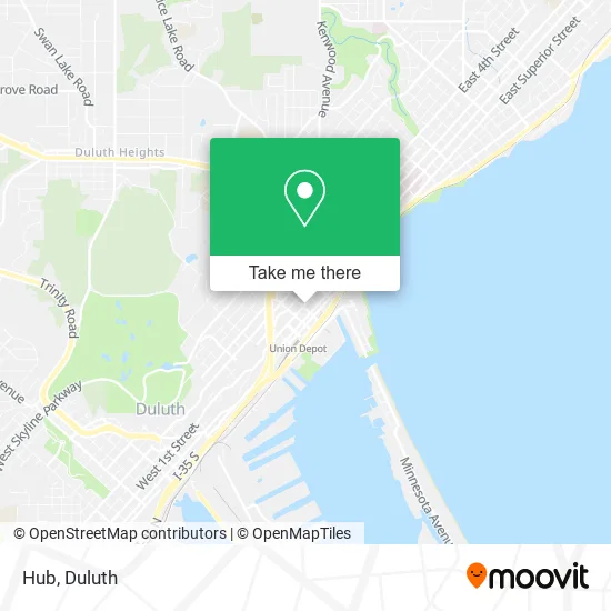 Hub map