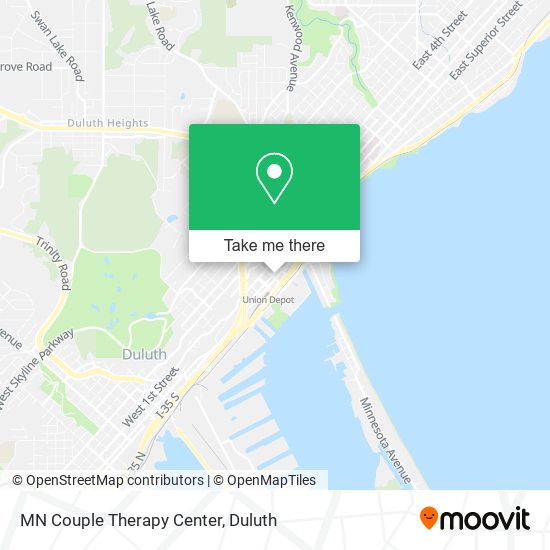 MN Couple Therapy Center map