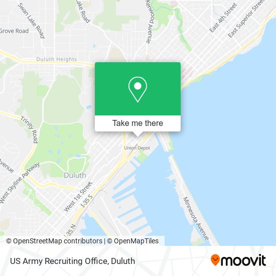 Mapa de US Army Recruiting Office