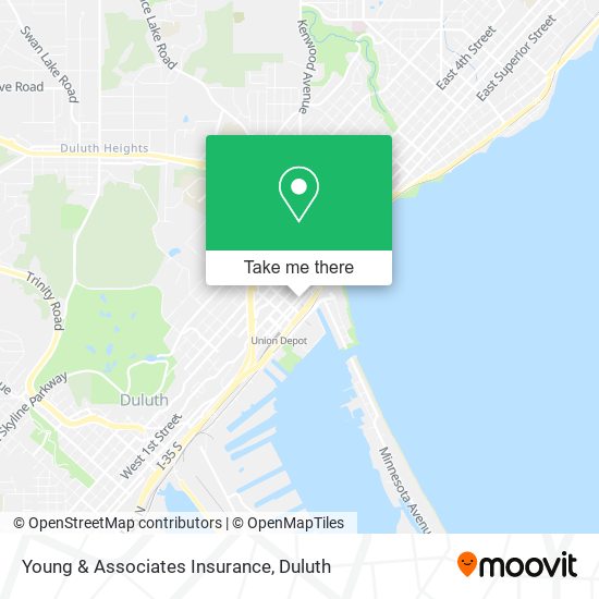 Young & Associates Insurance map