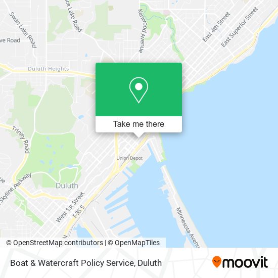 Boat & Watercraft Policy Service map