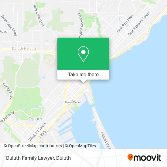 Duluth Family Lawyer map