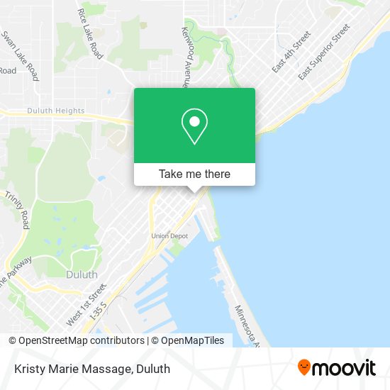 Kristy Marie Massage map