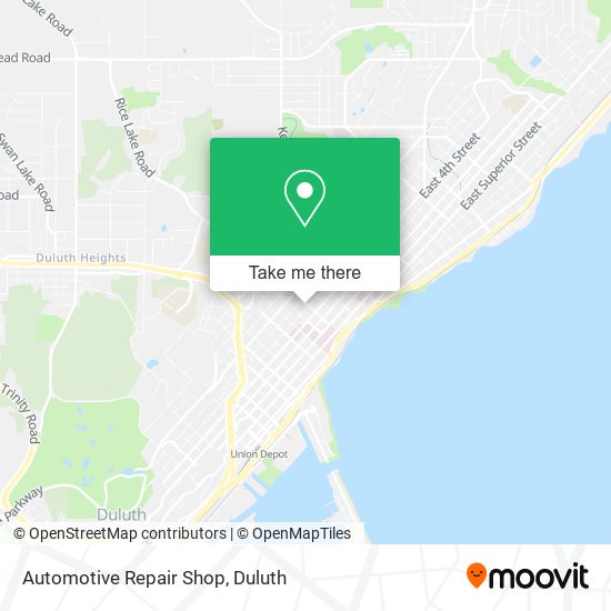 Mapa de Automotive Repair Shop