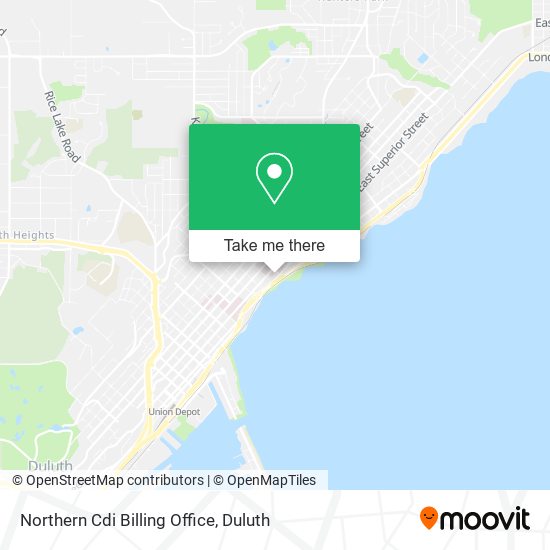 Northern Cdi Billing Office map