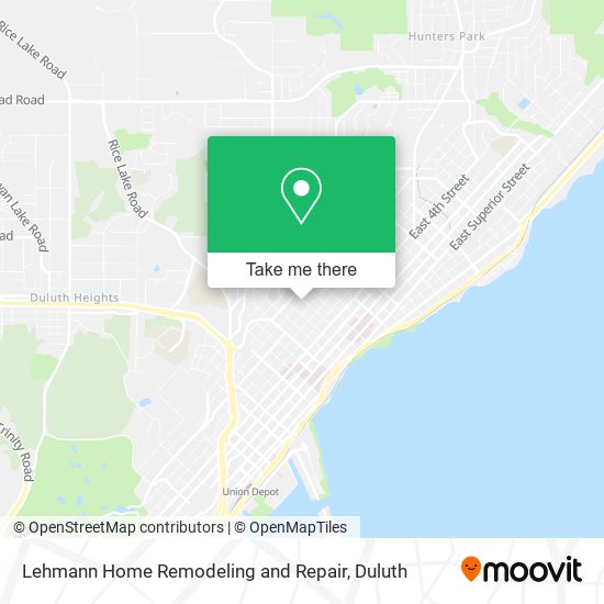 Lehmann Home Remodeling and Repair map