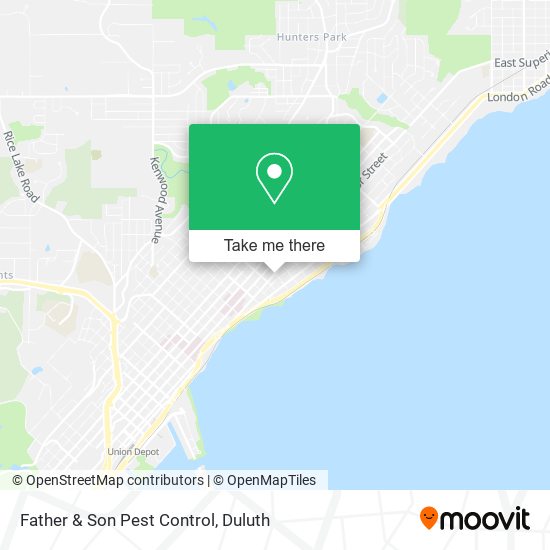 Father & Son Pest Control map