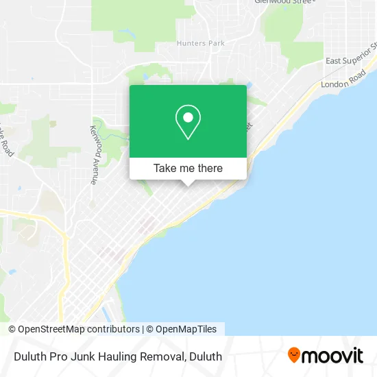 Duluth Pro Junk Hauling Removal map