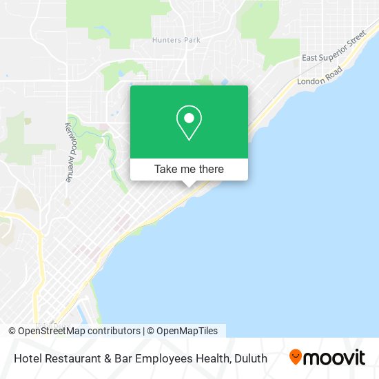 Hotel Restaurant & Bar Employees Health map