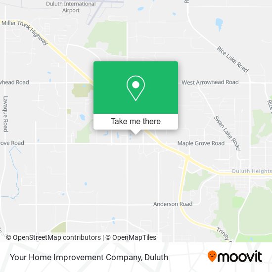 Your Home Improvement Company map