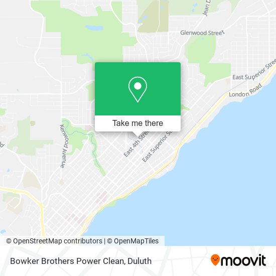 Mapa de Bowker Brothers Power Clean