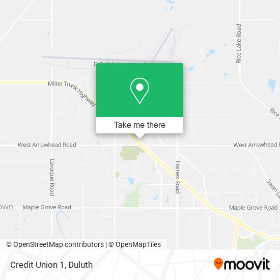 Credit Union 1 map