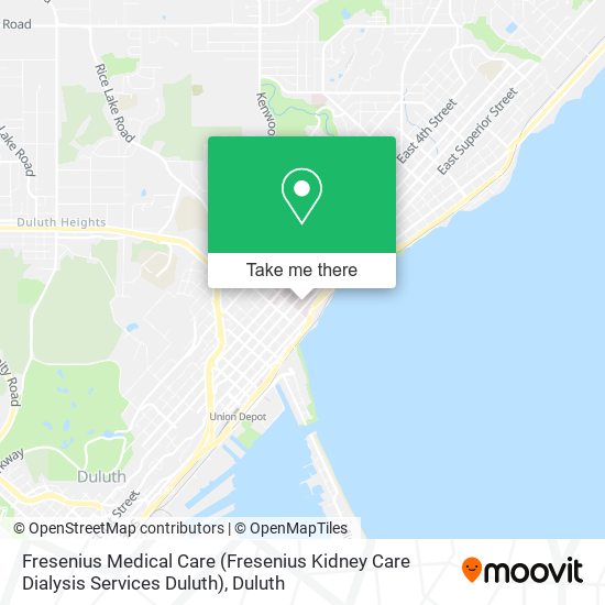 Fresenius Medical Care (Fresenius Kidney Care Dialysis Services Duluth) map