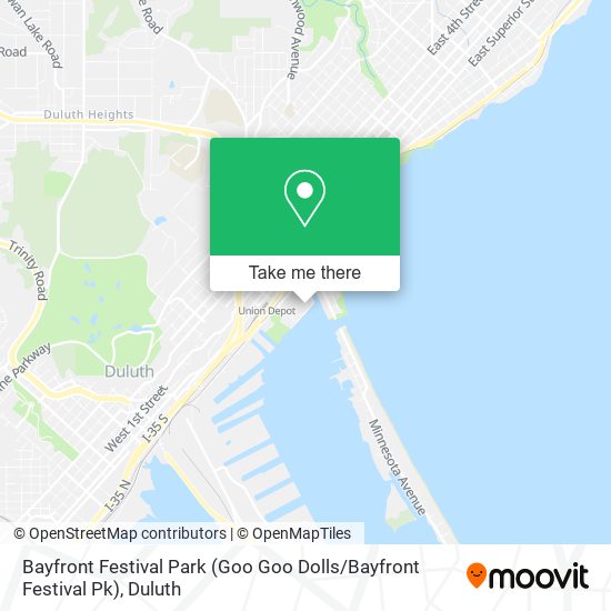 Bayfront Festival Park (Goo Goo Dolls / Bayfront Festival Pk) map