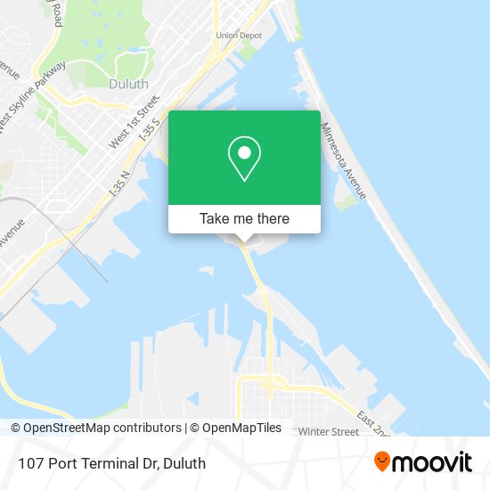 107 Port Terminal Dr map