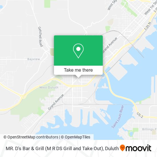 MR. D's Bar & Grill (M R DS Grill and Take Out) map